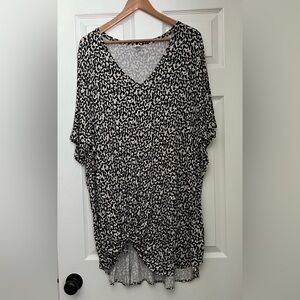 Old Navy Animal Print Tunic